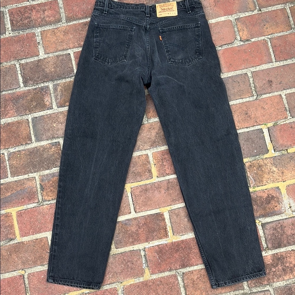 Classic Black 550 Orange Tab Men’s Jeans - Levi's